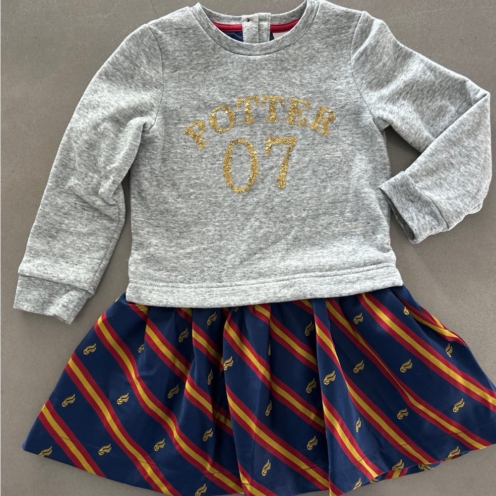 3 4 Harry Potter Mini Boden dress LN